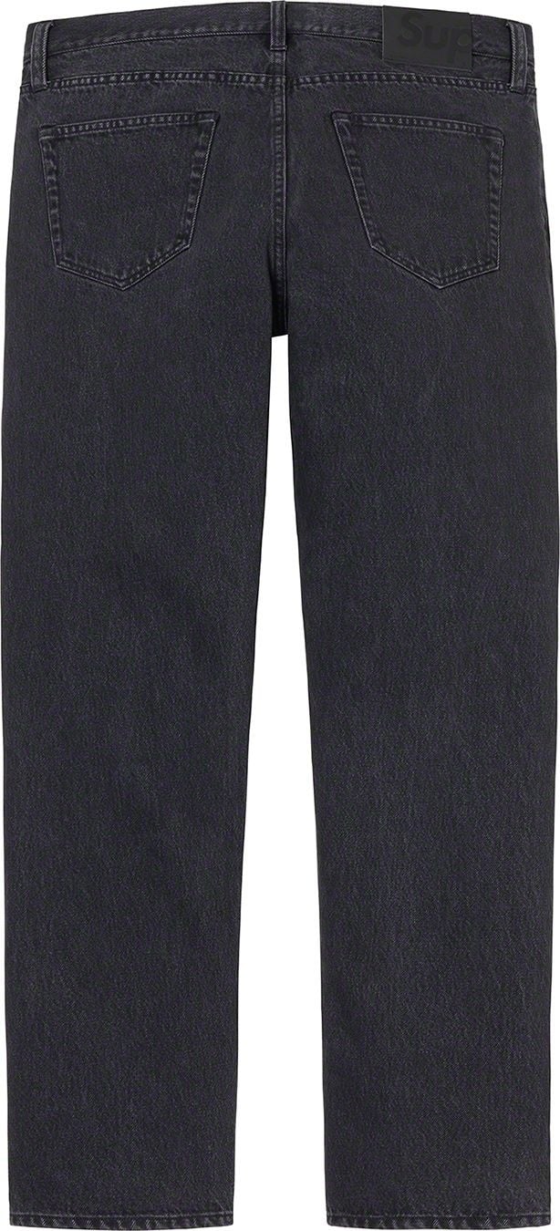 Stone Washed Black Slim Jean view 3